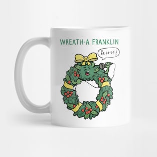 Wreath-a Franklin Mug